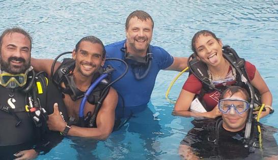 Session IDC PADI Dune Mexique